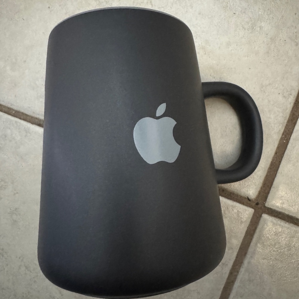 Apple Black Mug